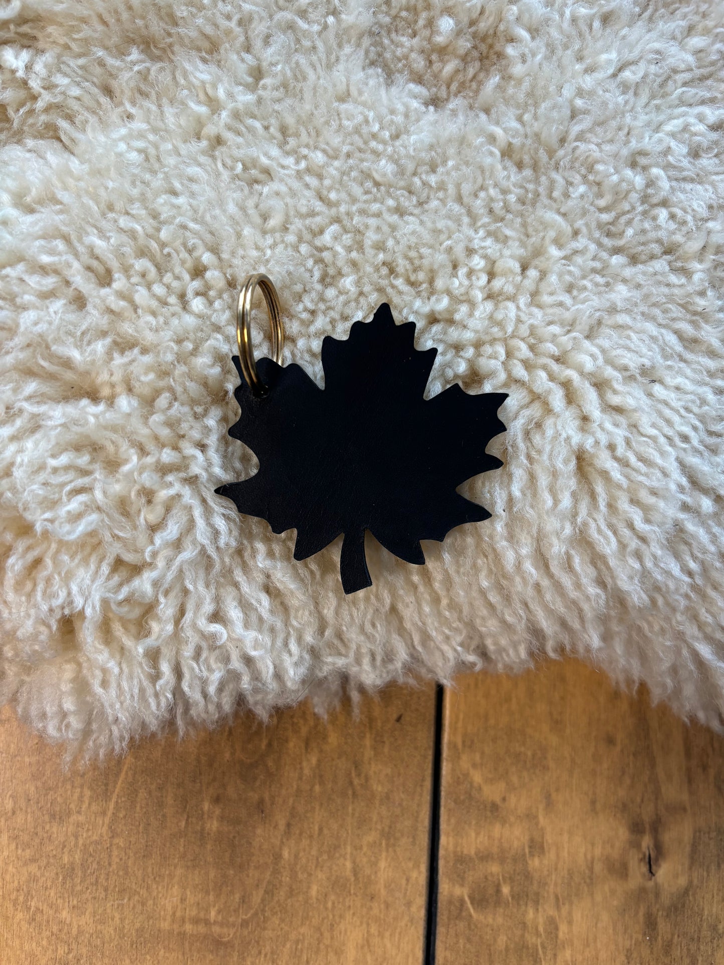Maple Leaf Keychain