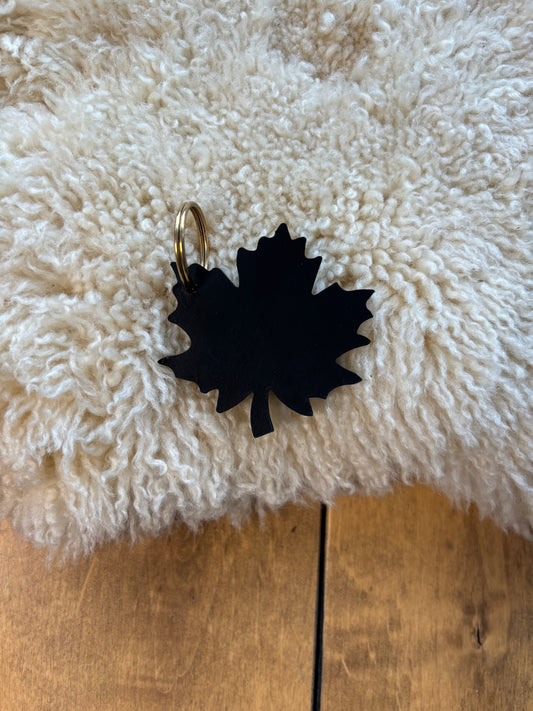 Maple Leaf Keychain