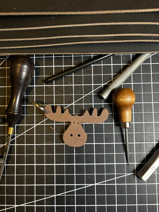 Moose Keychain