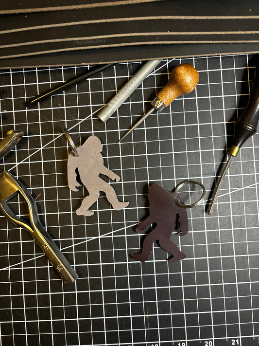 Sasquatch Keychain
