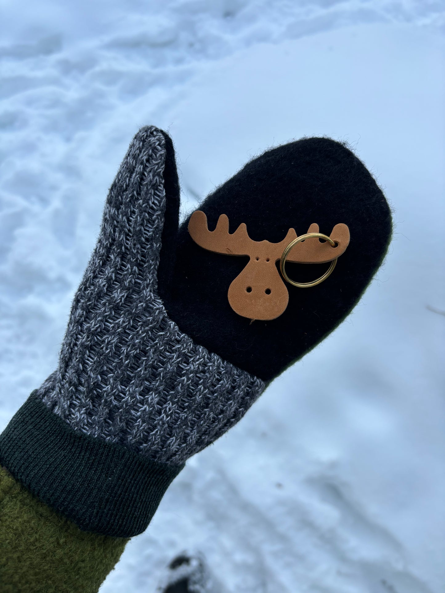 Moose Keychain