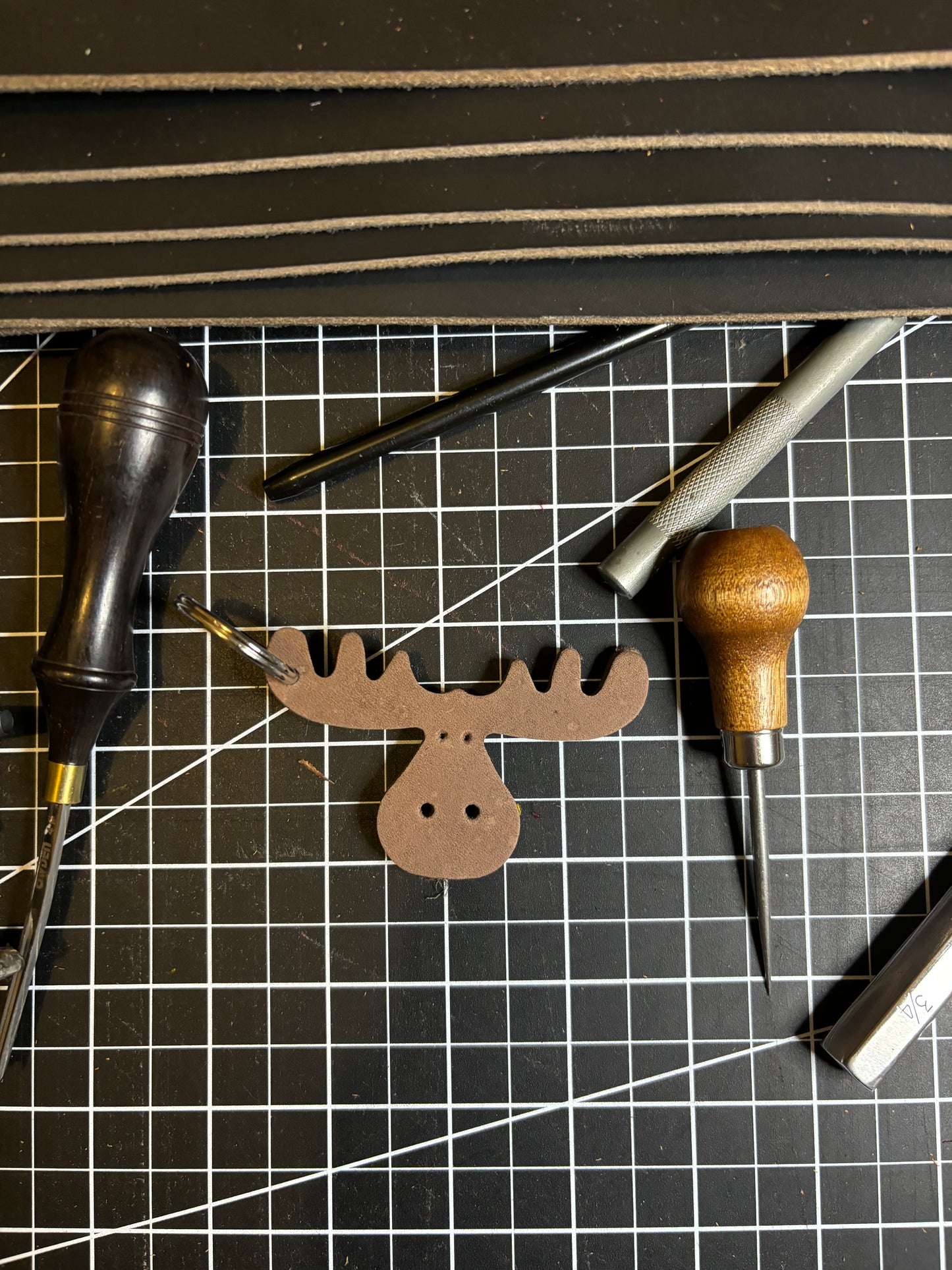 Moose Keychain
