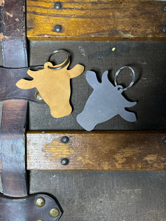 Cow Keychain